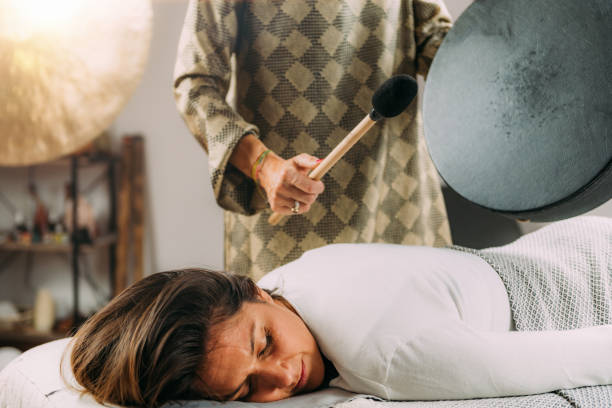 S&eacute;ance de relaxation accompagn&eacute;e au tambour